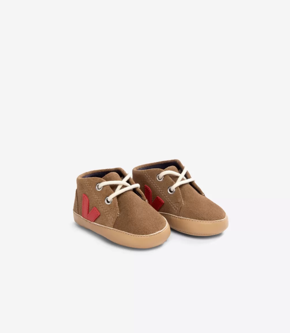 Kids VEJA Baby<BABY SUEDE BROWN PEKIN