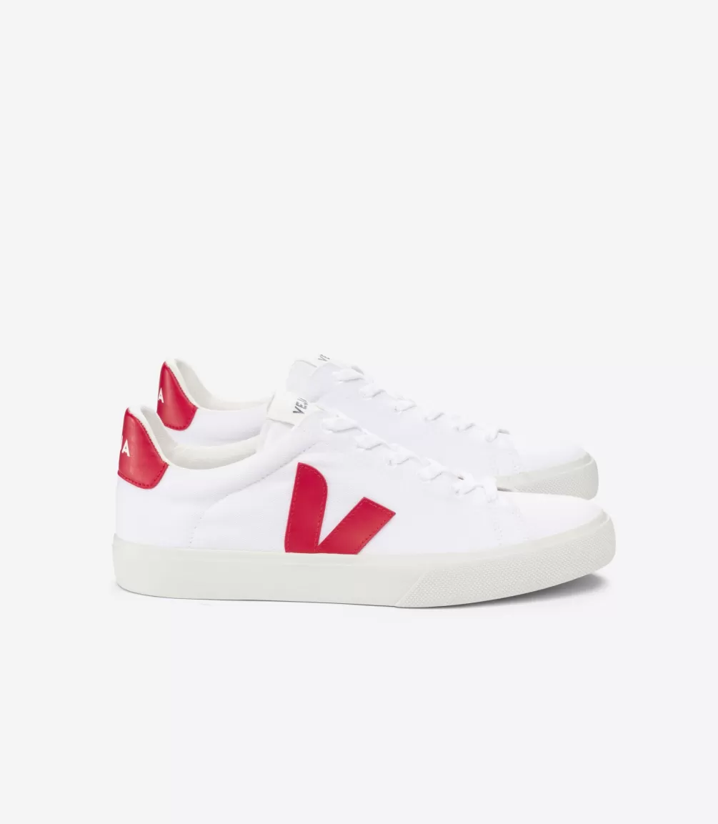 Women VEJA Adults | Vegan<CAMPO CANVAS WHITE PEKIN