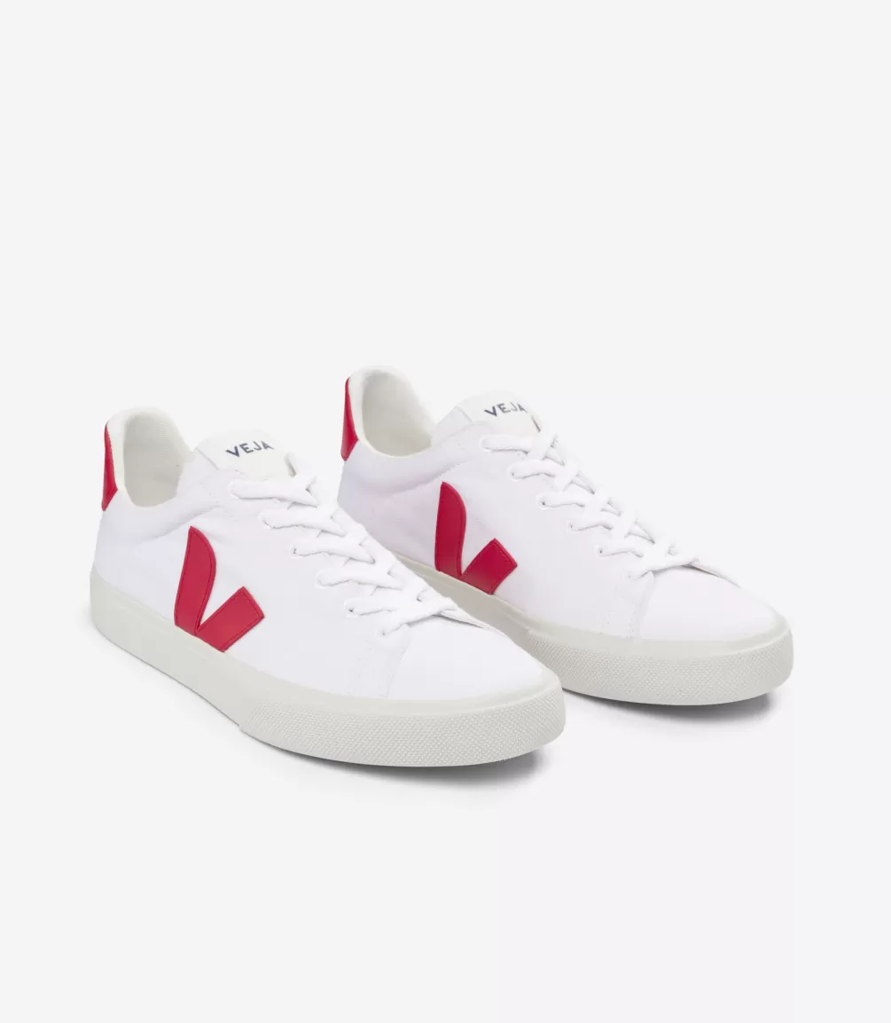 Women VEJA Adults | Vegan<CAMPO CANVAS WHITE PEKIN