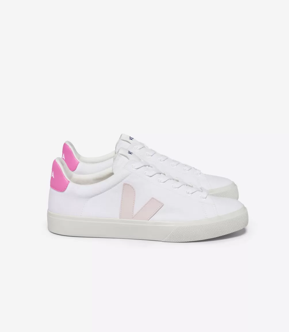 VEJA Adults<CAMPO CANVAS WHITE PETALE SARI