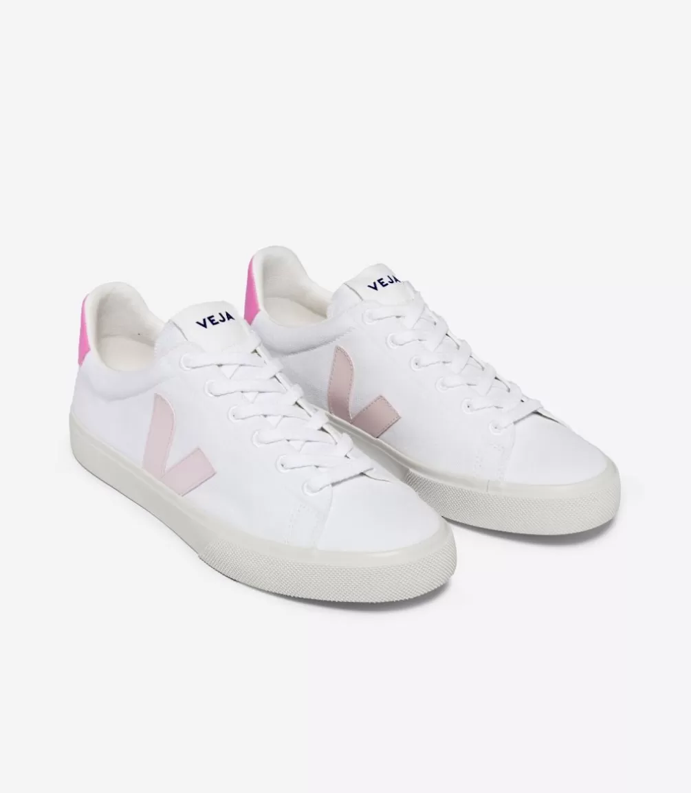 VEJA Adults<CAMPO CANVAS WHITE PETALE SARI