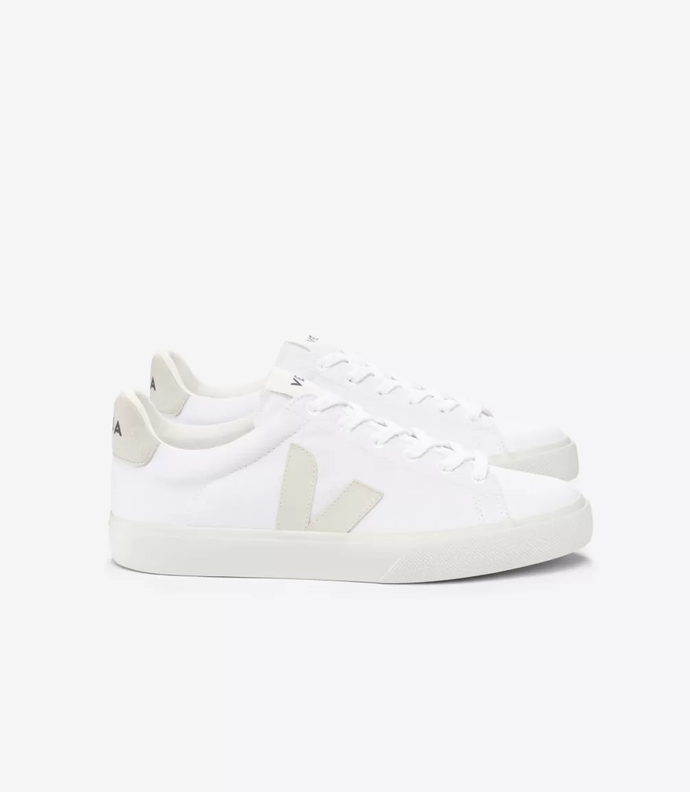 Women VEJA Adults | Vegan<CAMPO CANVAS WHITE PIERRE