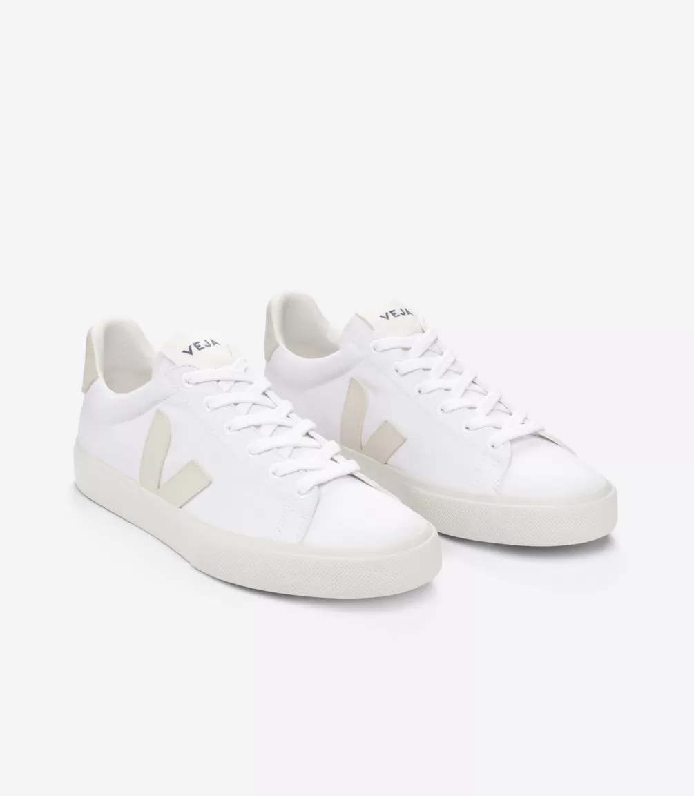 Women VEJA Adults | Vegan<CAMPO CANVAS WHITE PIERRE