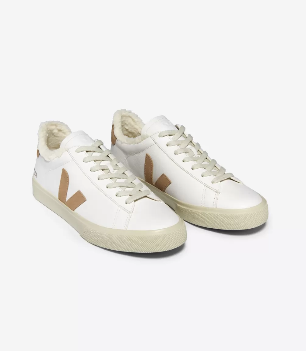 Women VEJA Campo | Campo<CAMPO FURED LEATHER WHITE DESERT