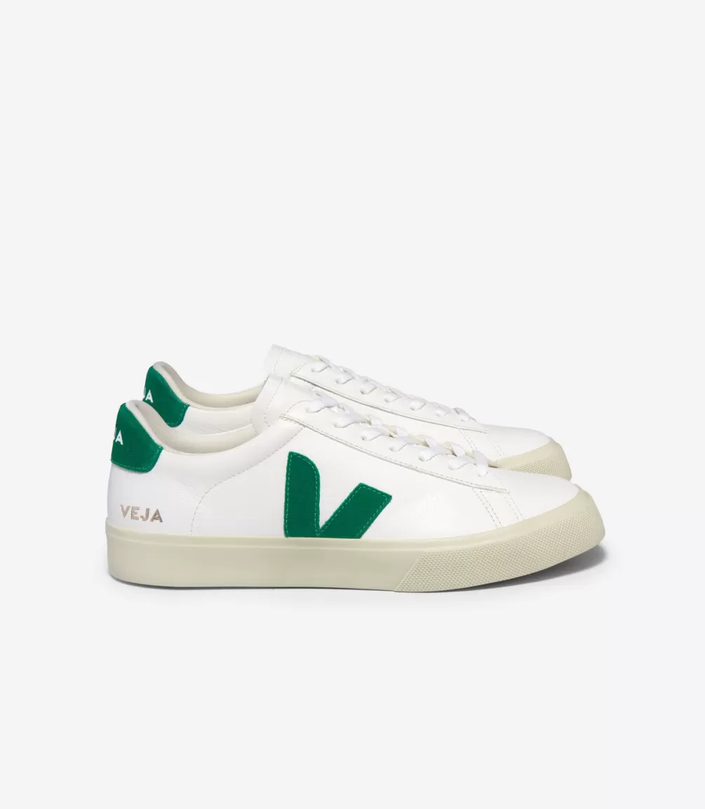 Women VEJA Campo | Campo<CAMPO LEATHER WHITE EMERAUDE