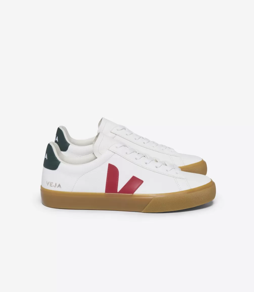 Women VEJA Campo | Campo<CAMPO LEATHER WHITE PEKIN POKER NATURAL