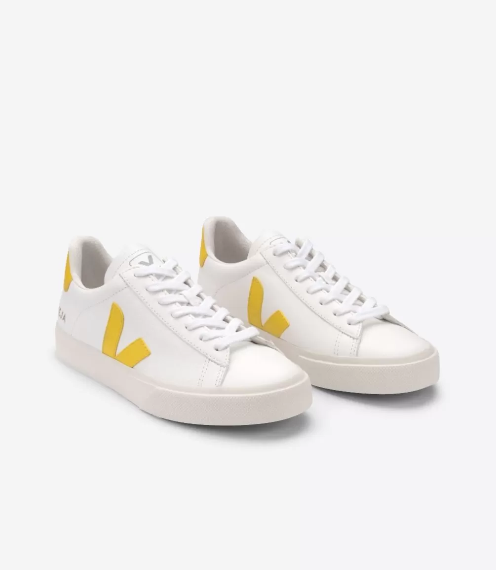 VEJA Adults<CAMPO LEATHER WHITE TONIC