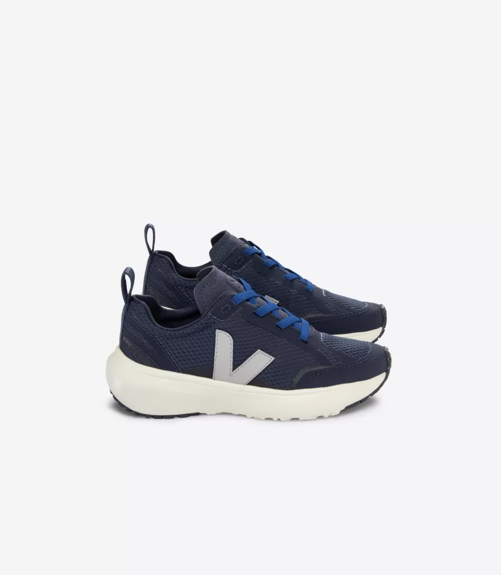 Kids VEJA Kids | Vegan<CANARY LIGHT ALVEOMESH NAUTICO OXFORD GREY