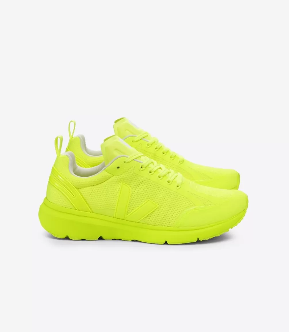 Women VEJA Road Running | Adults<CONDOR 2 ALVEOMESH FULL JAUNE FLUO