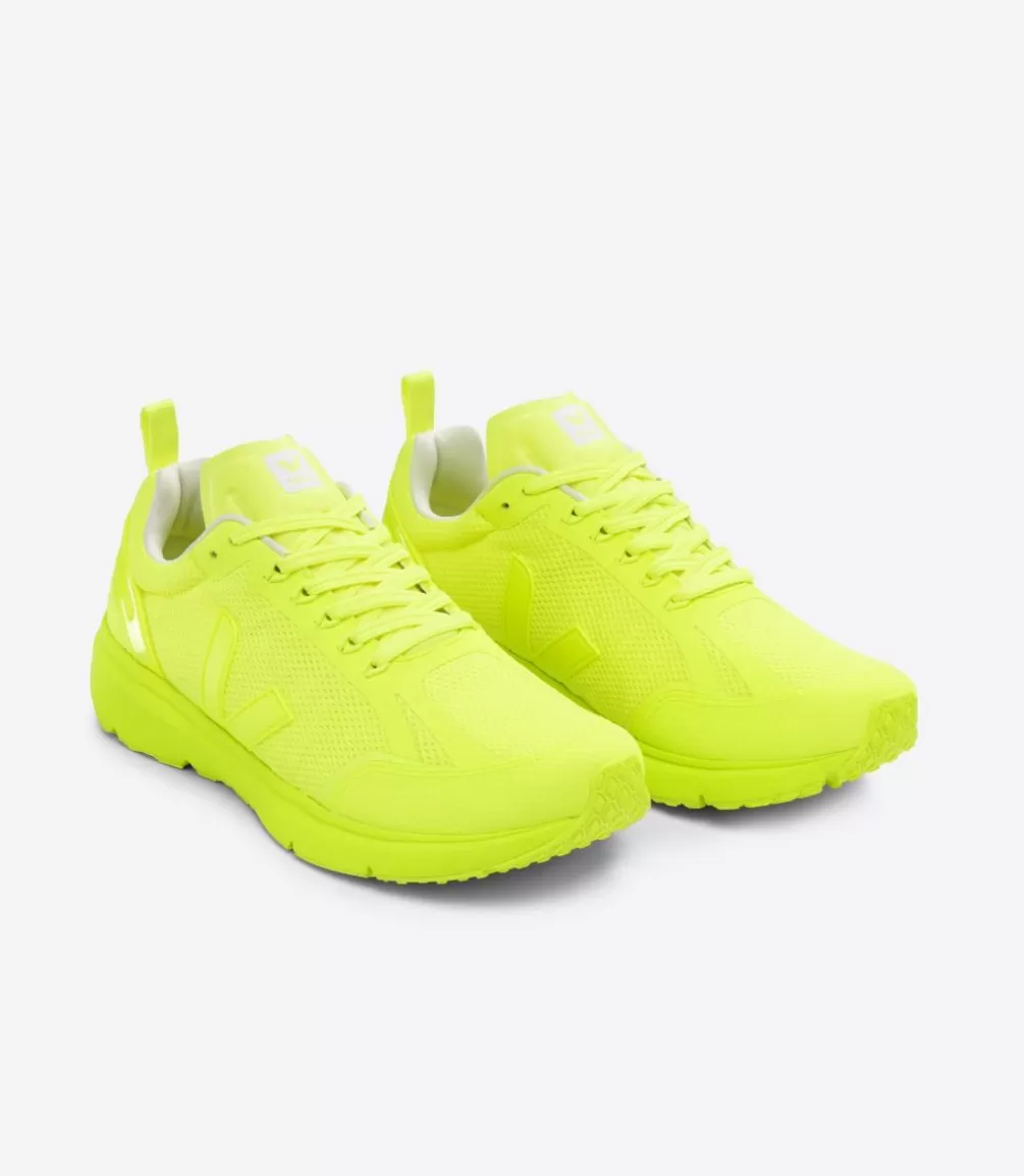 Women VEJA Road Running | Adults<CONDOR 2 ALVEOMESH FULL JAUNE FLUO