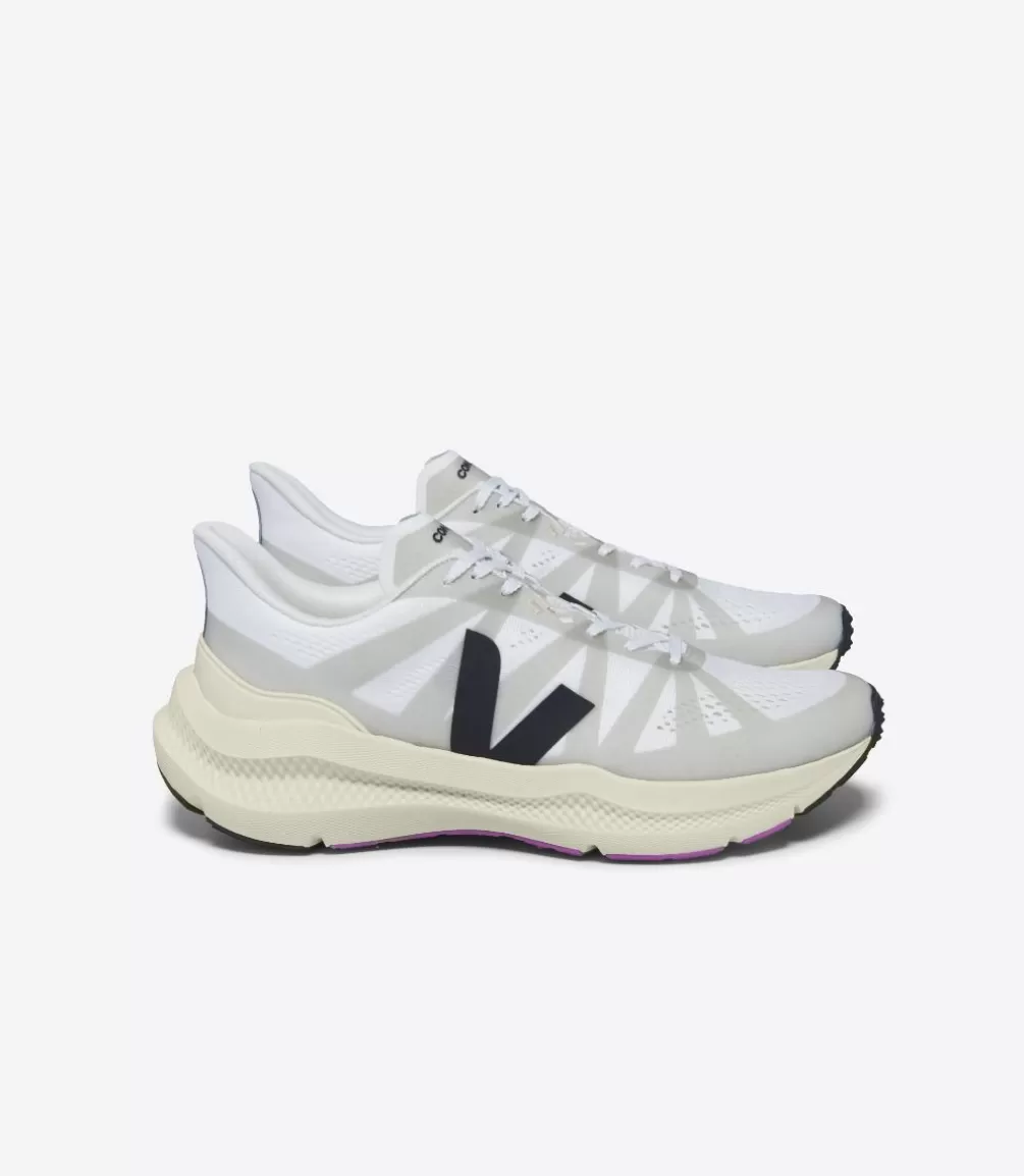 Women VEJA Road Running | Adults<CONDOR 3 ENGINEERED-MESH WHITE BLACK