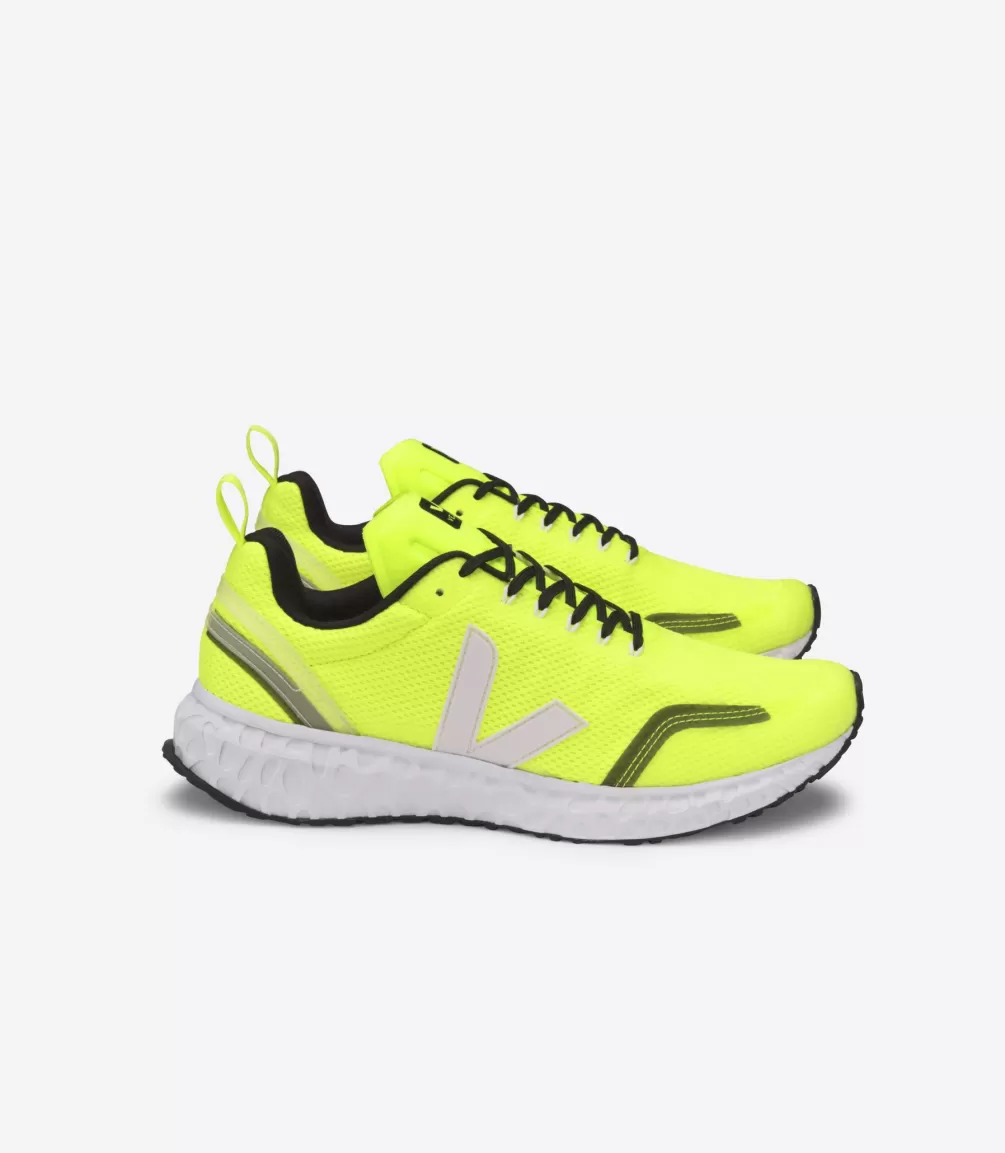 VEJA Adults<CONDOR MESH JAUNE FLUO WHITE