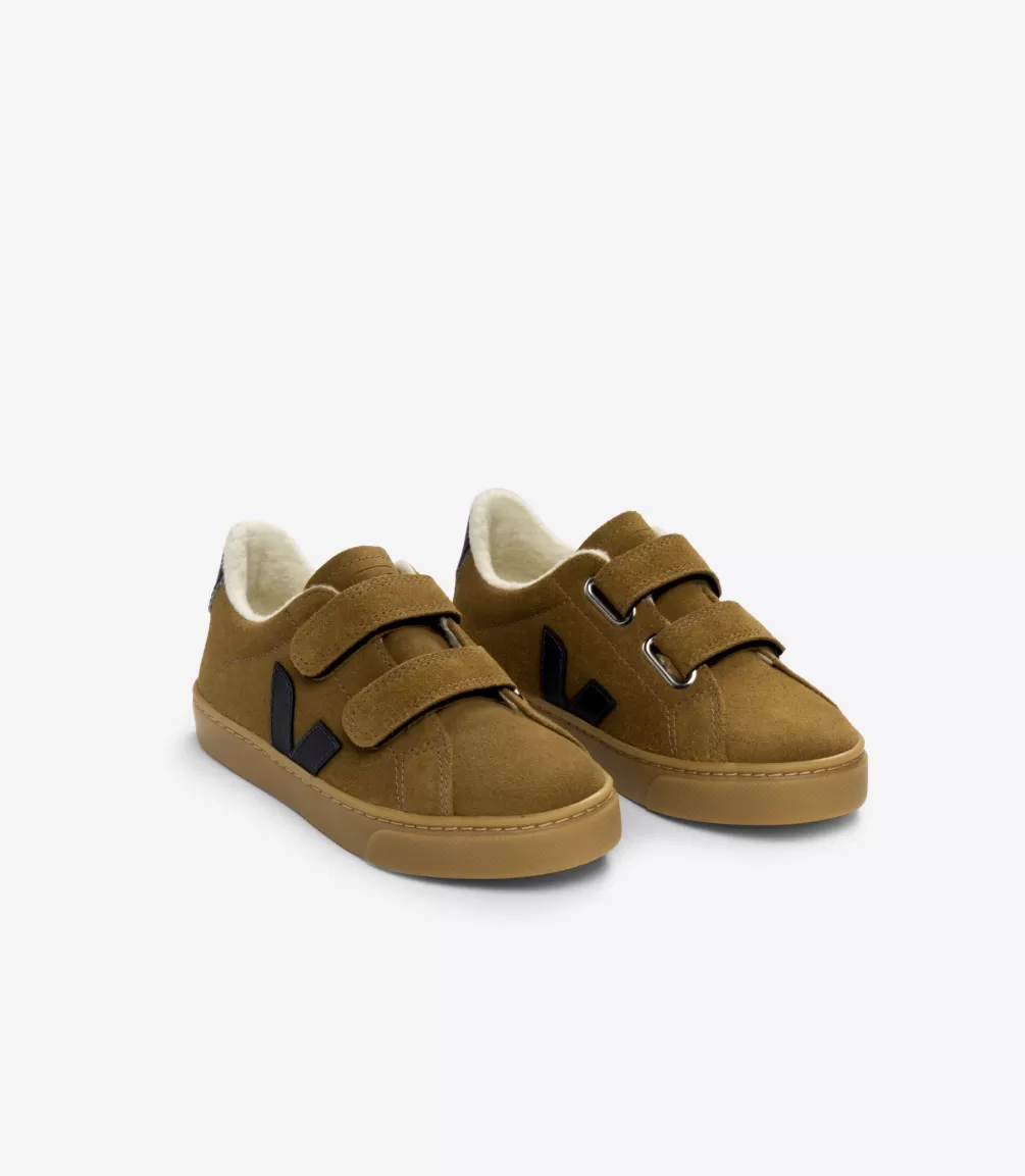 Kids VEJA Esplar<ESPLAR FURED SUEDE CAMEL NAUTICO