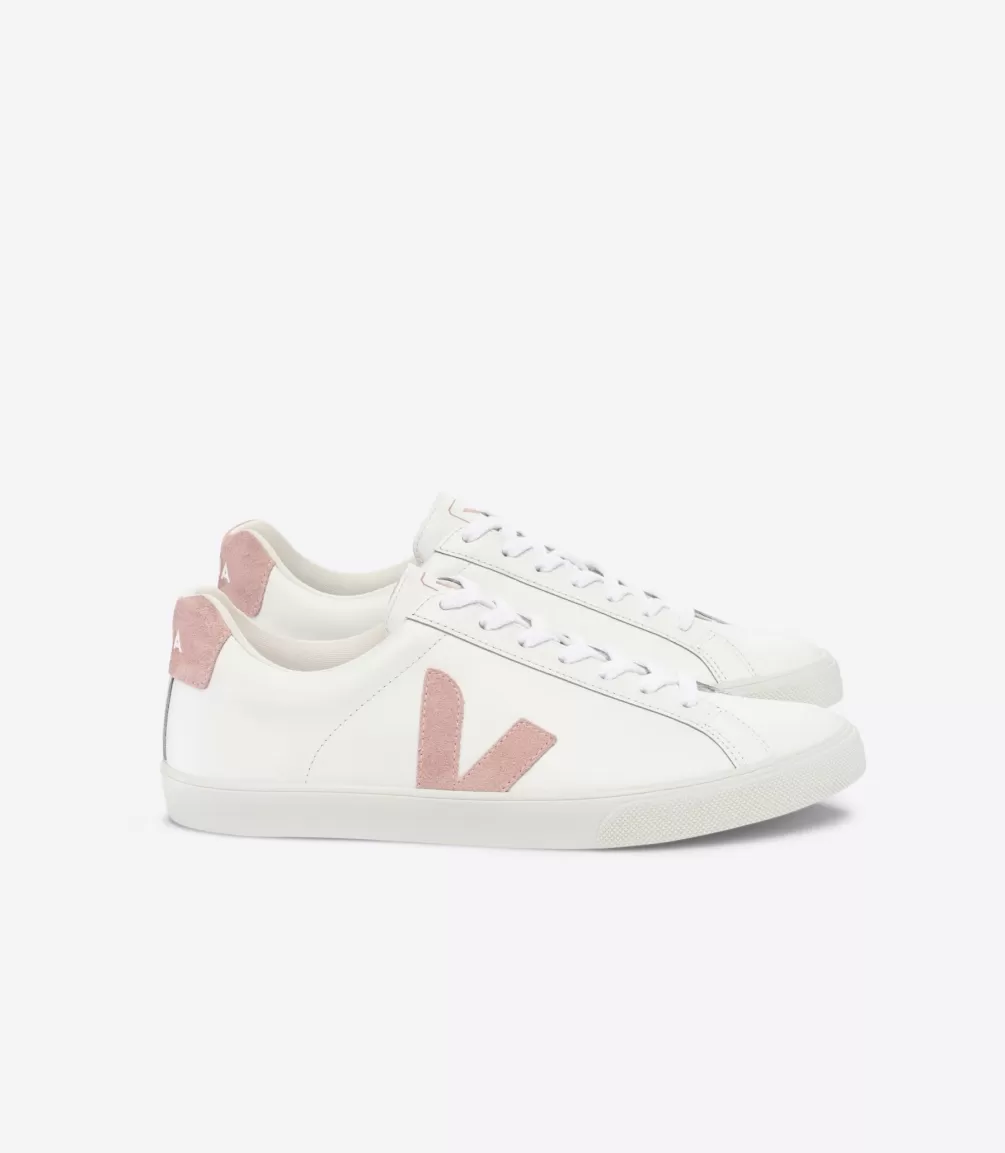 VEJA Adults<ESPLAR LEATHER WHITE BABE