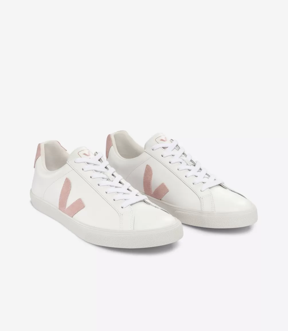 VEJA Adults<ESPLAR LEATHER WHITE BABE