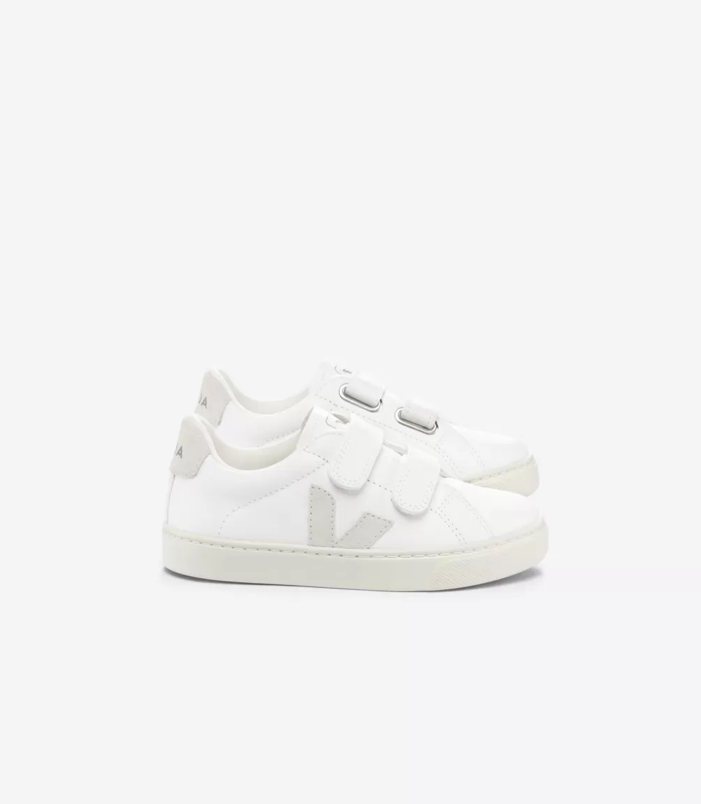 Kids VEJA Esplar<ESPLAR LEATHER WHITE NATURAL