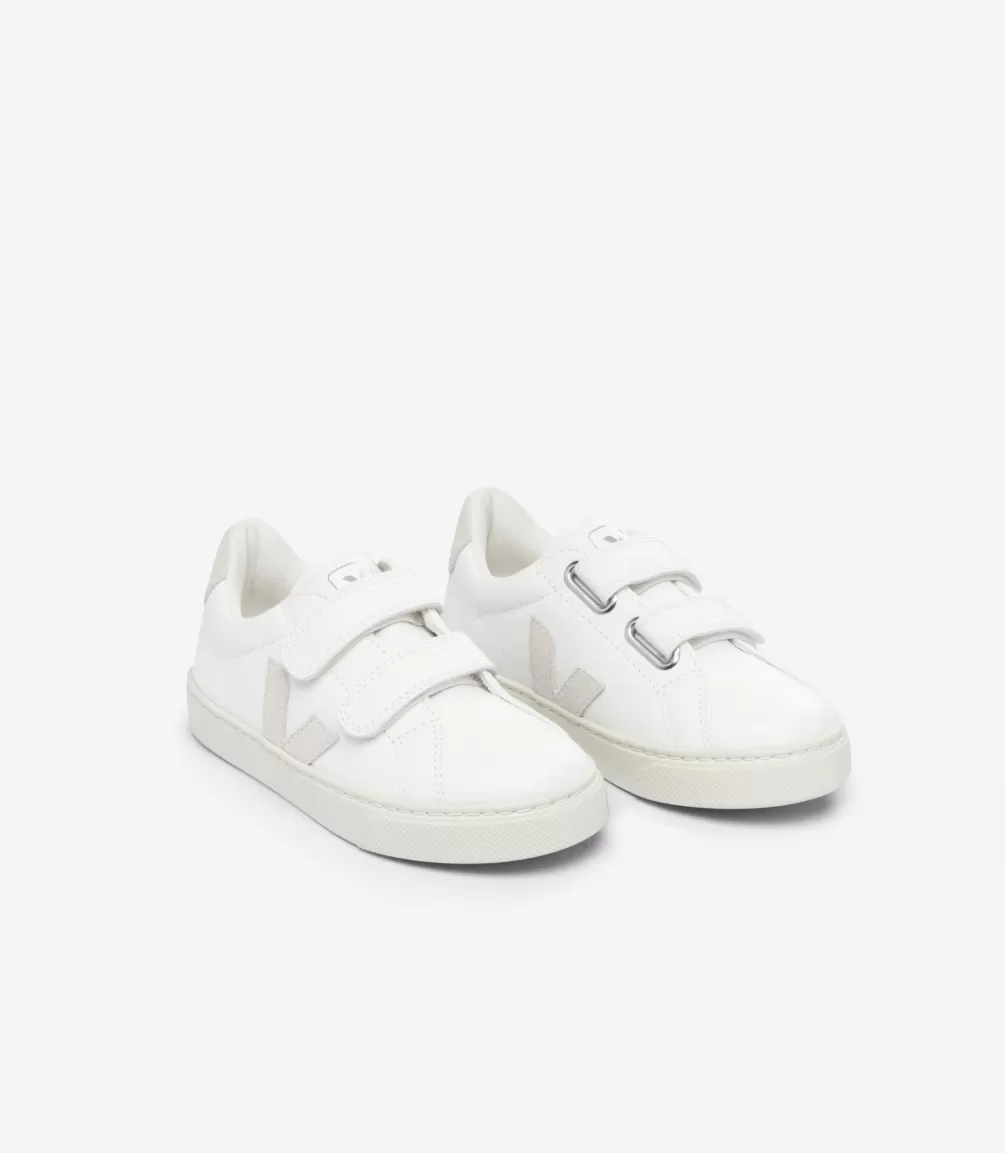 Kids VEJA Esplar<ESPLAR LEATHER WHITE NATURAL