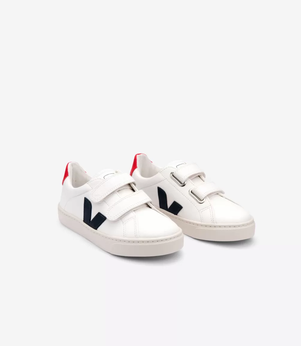 Kids VEJA Esplar<ESPLAR LEATHER WHITE NAUTICO PEKIN