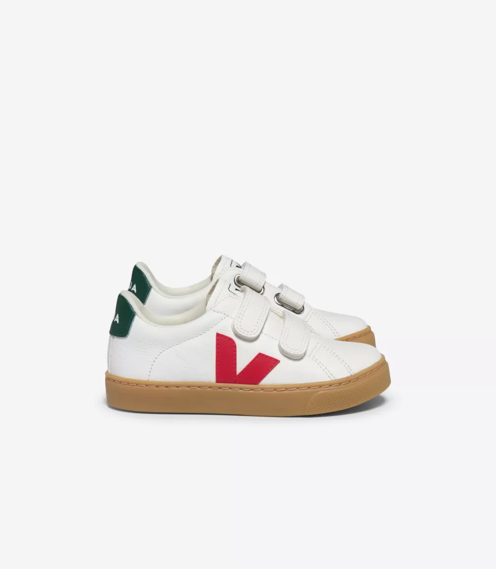 Kids VEJA Esplar<ESPLAR LEATHER WHITE PEKIN POKER