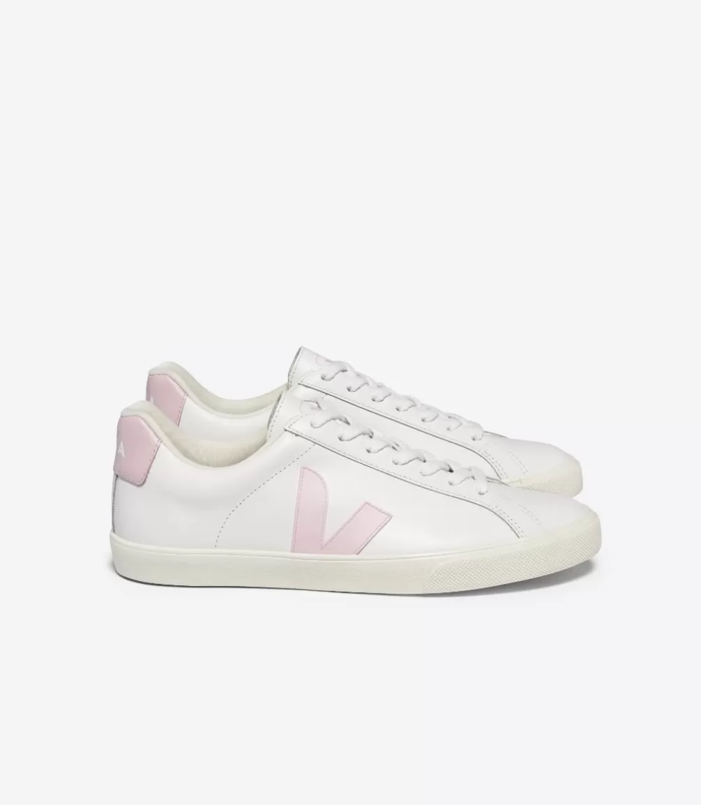 Women VEJA Esplar<ESPLAR LEATHER WHITE PETALE