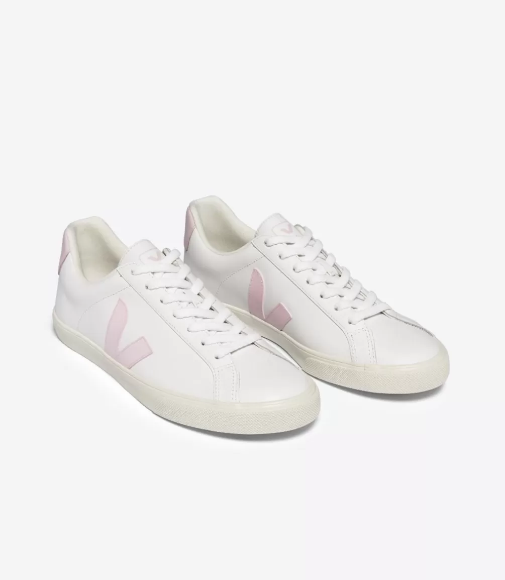 Women VEJA Esplar<ESPLAR LEATHER WHITE PETALE