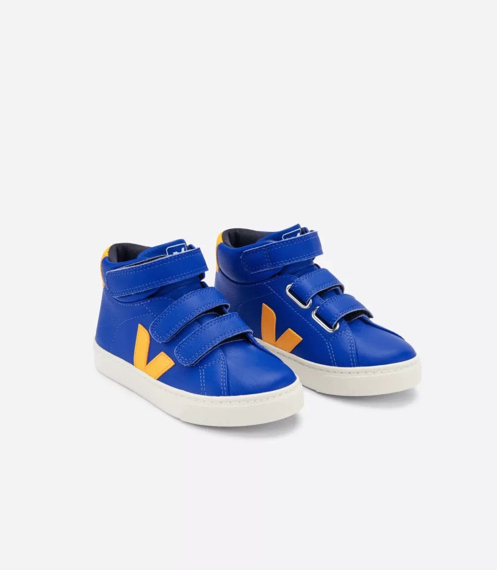 Kids VEJA Kids<ESPLAR MID LEATHER PAROS OURO