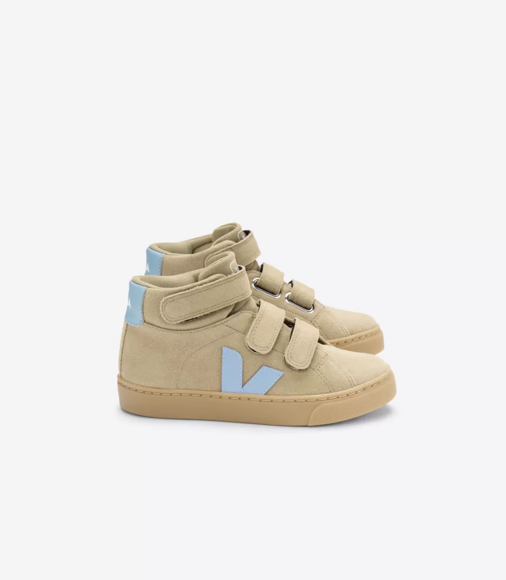 Kids VEJA Mid | Esplar Mid<ESPLAR MID SUEDE DUNE STEEL