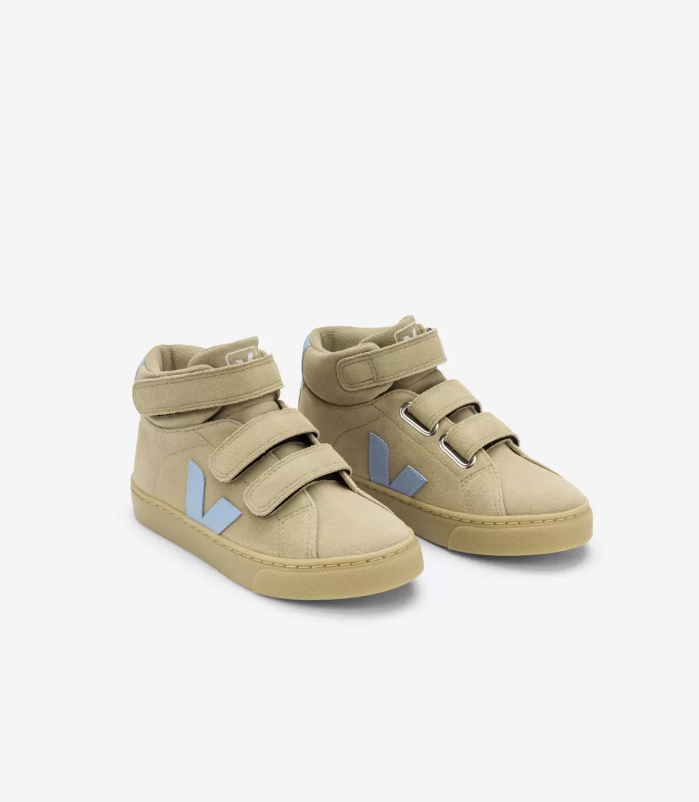 Kids VEJA Mid | Esplar Mid<ESPLAR MID SUEDE DUNE STEEL