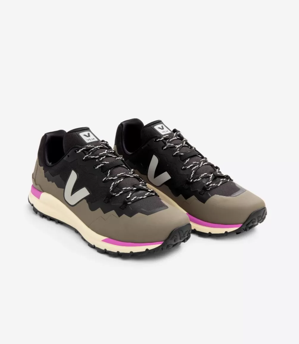 Women VEJA Hiking | Adults<FITZ ROY TREK-SHELL BLACK OXFORD GREY KAKI