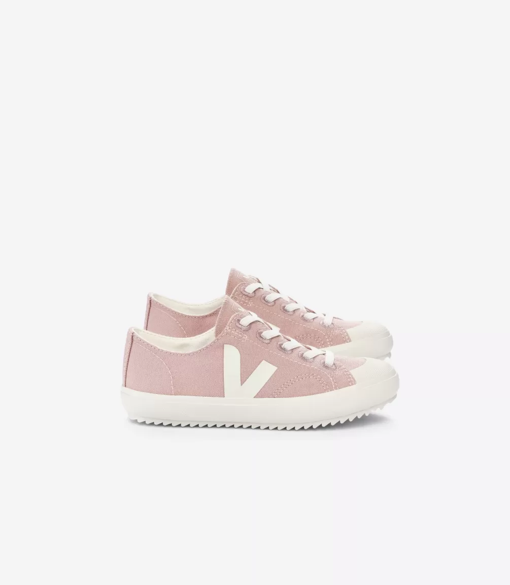 Kids VEJA Kids | Vegan<FLIP ELASTIC LACES CANVAS BABE PIERRE