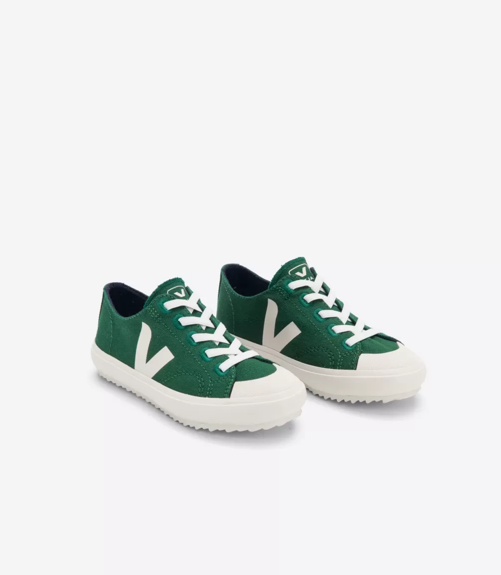 Kids VEJA Kids<FLIP ELASTIC LACES CANVAS POKER PIERRE