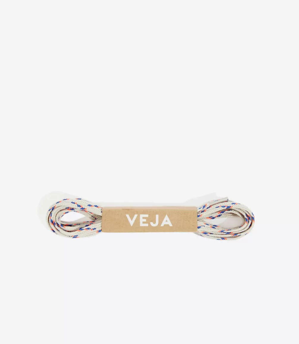 Women VEJA Accessories | Accessories<LACES PET NATURAL PAROS ORANGE FLUO