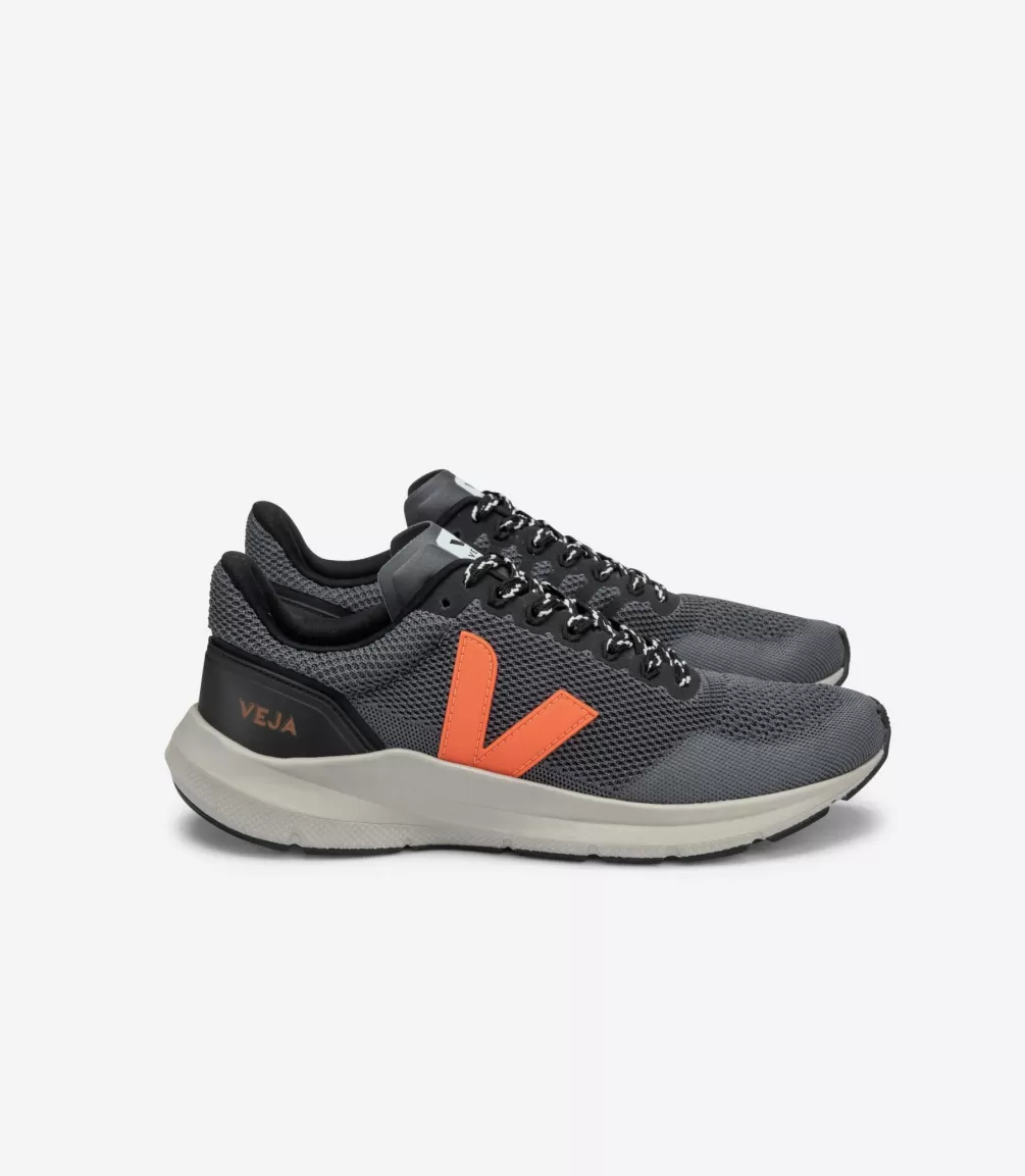 VEJA Adults<MARLIN LT V-KNIT STORM ORANGE FLUO