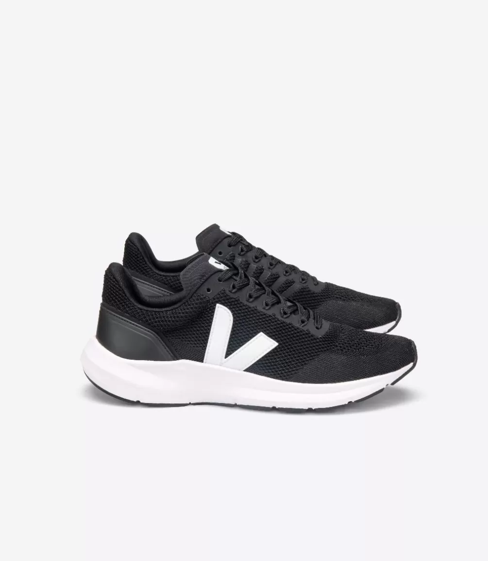 Women VEJA Road Running | Adults<MARLIN V-KNIT BLACK WHITE