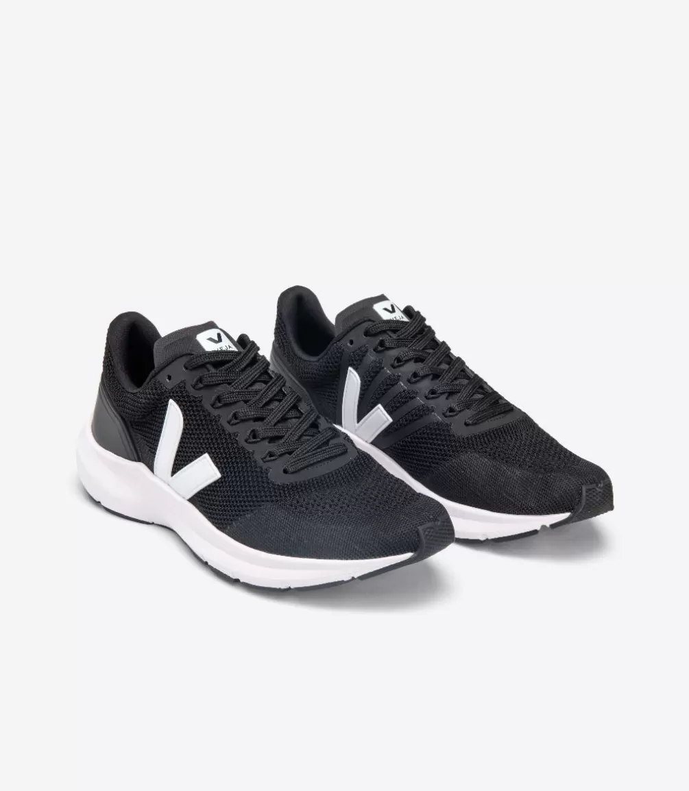 Women VEJA Road Running | Adults<MARLIN V-KNIT BLACK WHITE