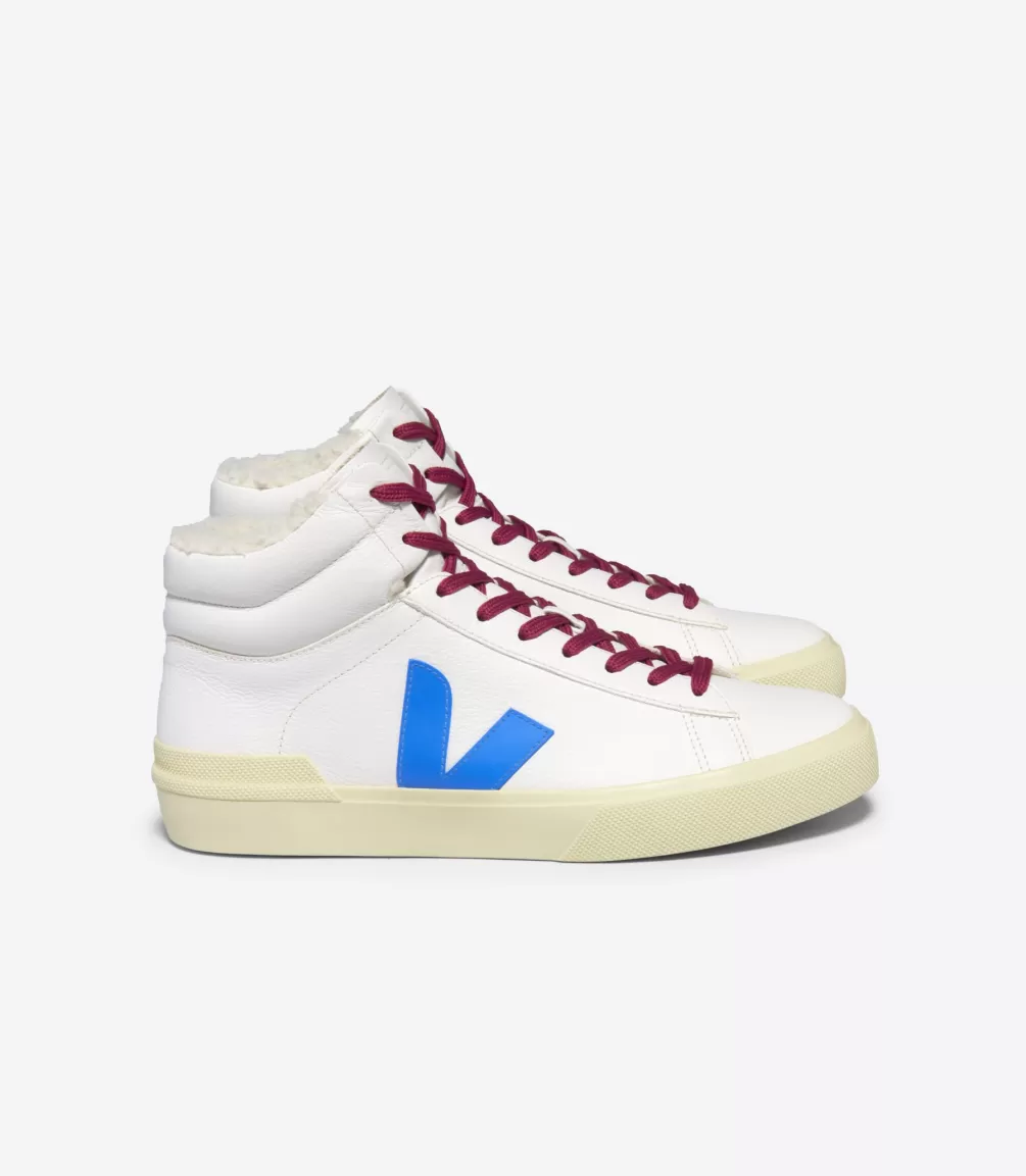 Women VEJA Minotaur | Minotaur<MINOTAUR FURED LEATHER WHITE EGEE