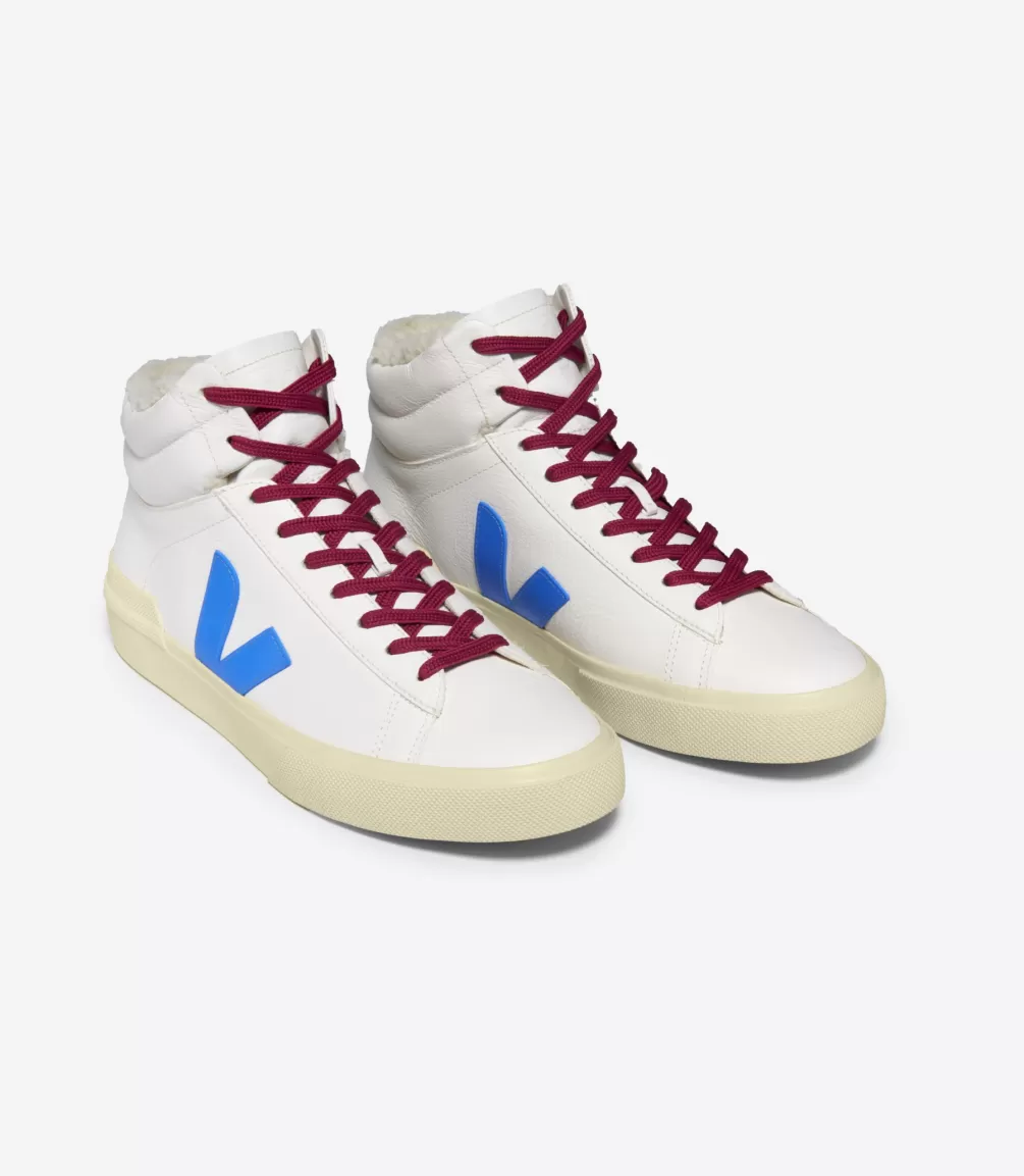 Women VEJA Minotaur | Minotaur<MINOTAUR FURED LEATHER WHITE EGEE