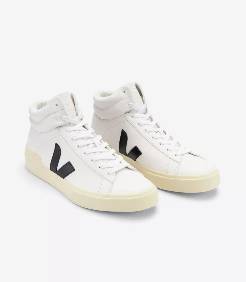 Women VEJA Minotaur | Minotaur<MINOTAUR LEATHER WHITE BLACK BUTTER