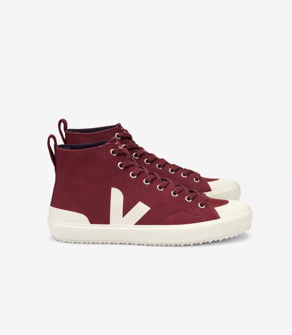 VEJA Adults<NOVA HT CANVAS AMARANTE PIERRE