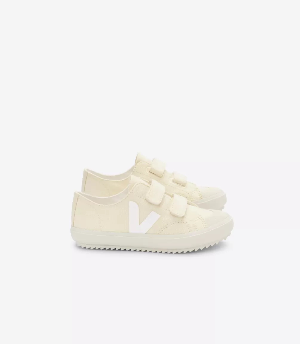 Kids VEJA Kids<OLLIE CANVAS BUTTER WHITE