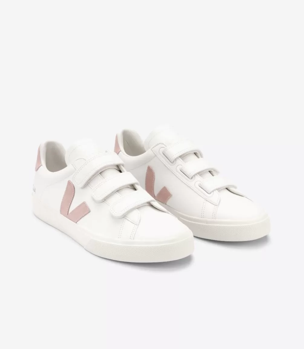 Women VEJA Recife<RECIFE CHROMEFREE LEATHER WHITE BABE