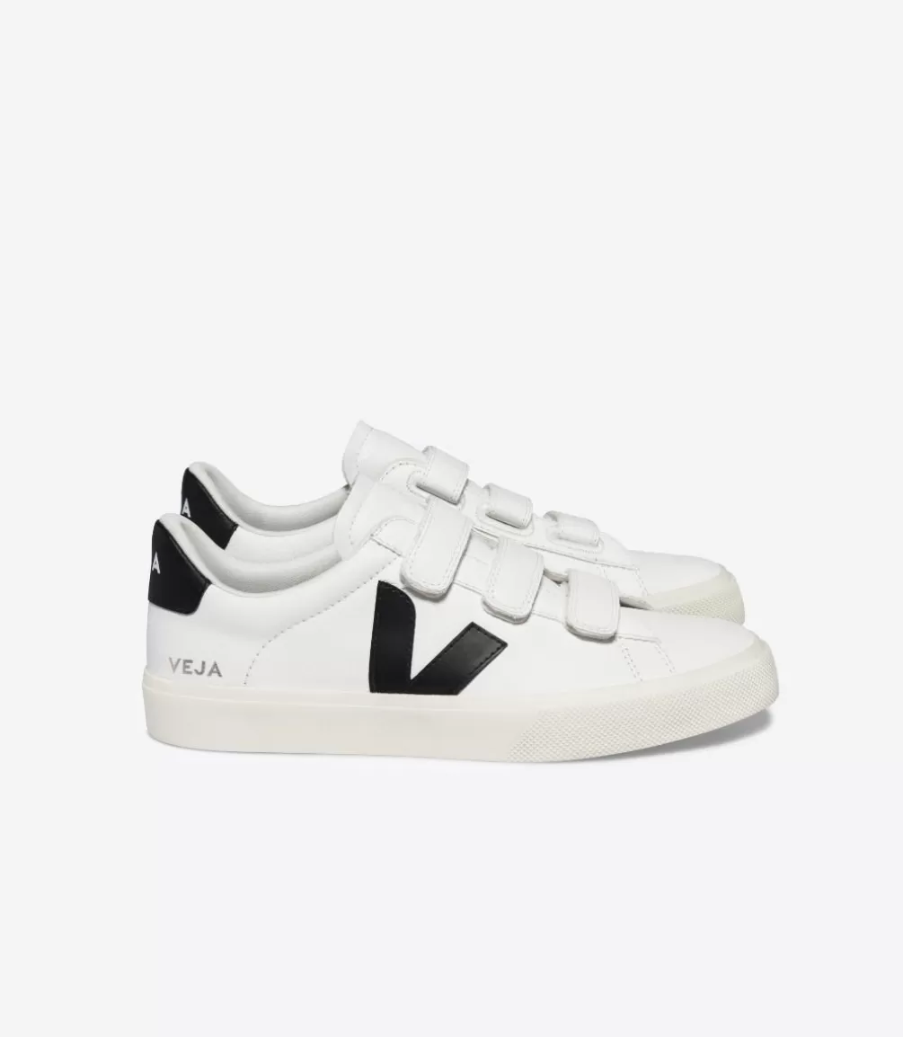 Women VEJA Recife | Recife<RECIFE LEATHER WHITE BLACK