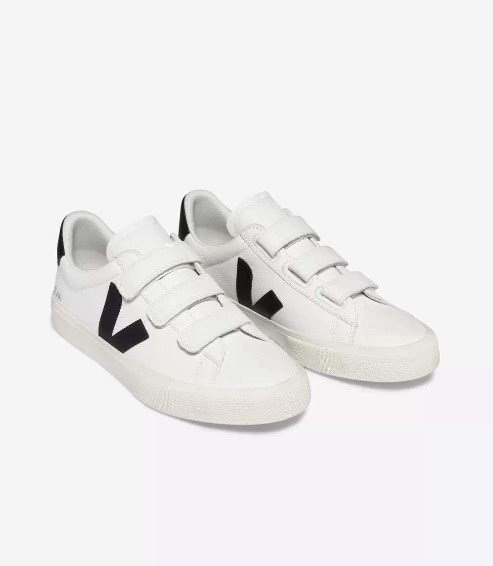 Women VEJA Recife | Recife<RECIFE LEATHER WHITE BLACK