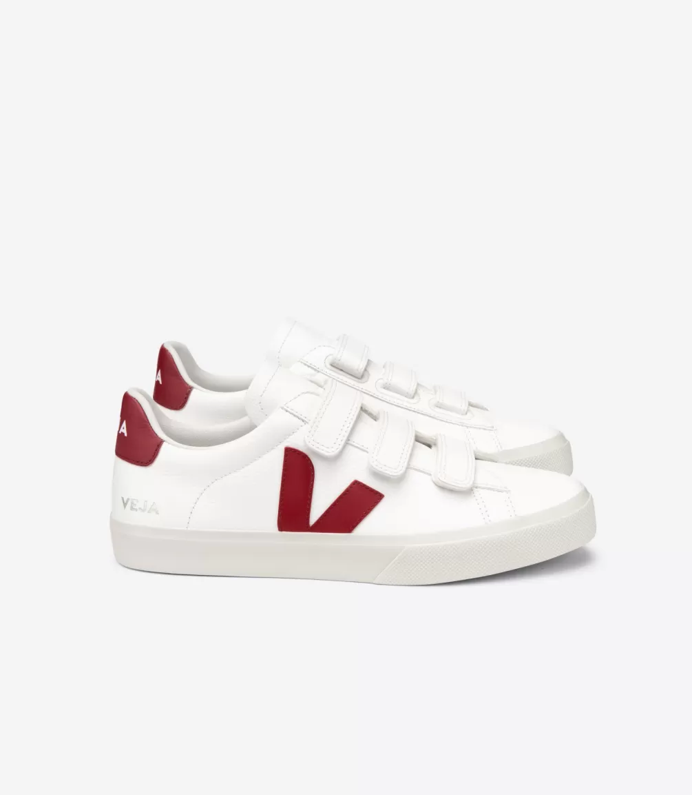 Women VEJA Recife | Recife<RECIFE LEATHER WHITE MARSALA