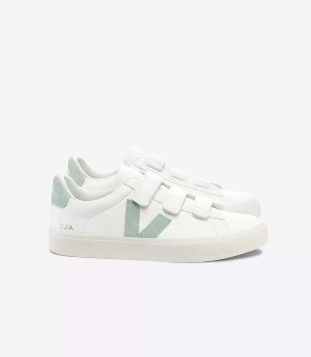 Women VEJA Recife | Recife<RECIFE LEATHER WHITE MATCHA