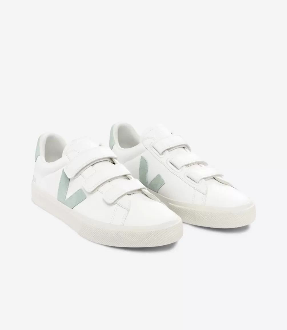 Women VEJA Recife | Recife<RECIFE LEATHER WHITE MATCHA