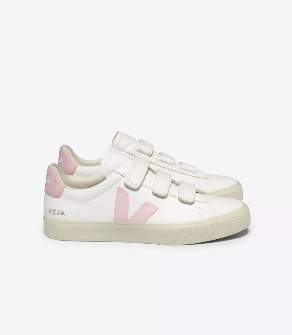 Women VEJA Recife | Recife<RECIFE LEATHER WHITE PETALE