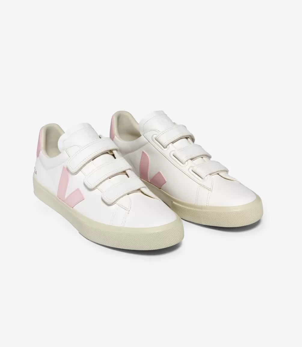 Women VEJA Recife | Recife<RECIFE LEATHER WHITE PETALE