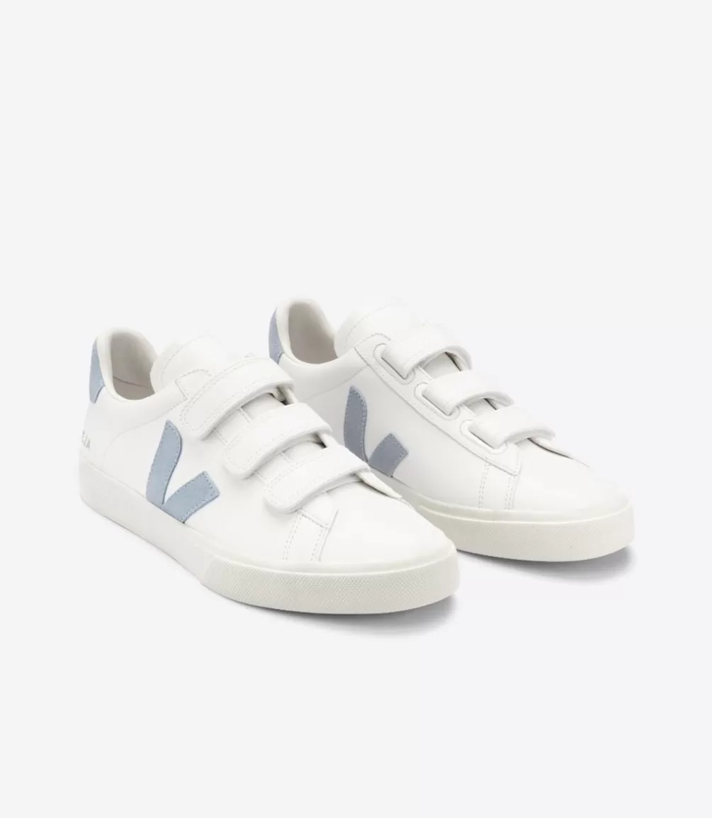 Women VEJA Recife | Recife<RECIFE LEATHER WHITE STEEL