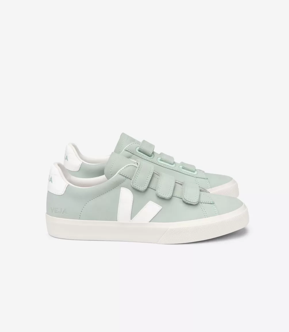 VEJA Adults<RECIFE NUBUCK MATCHA WHITE